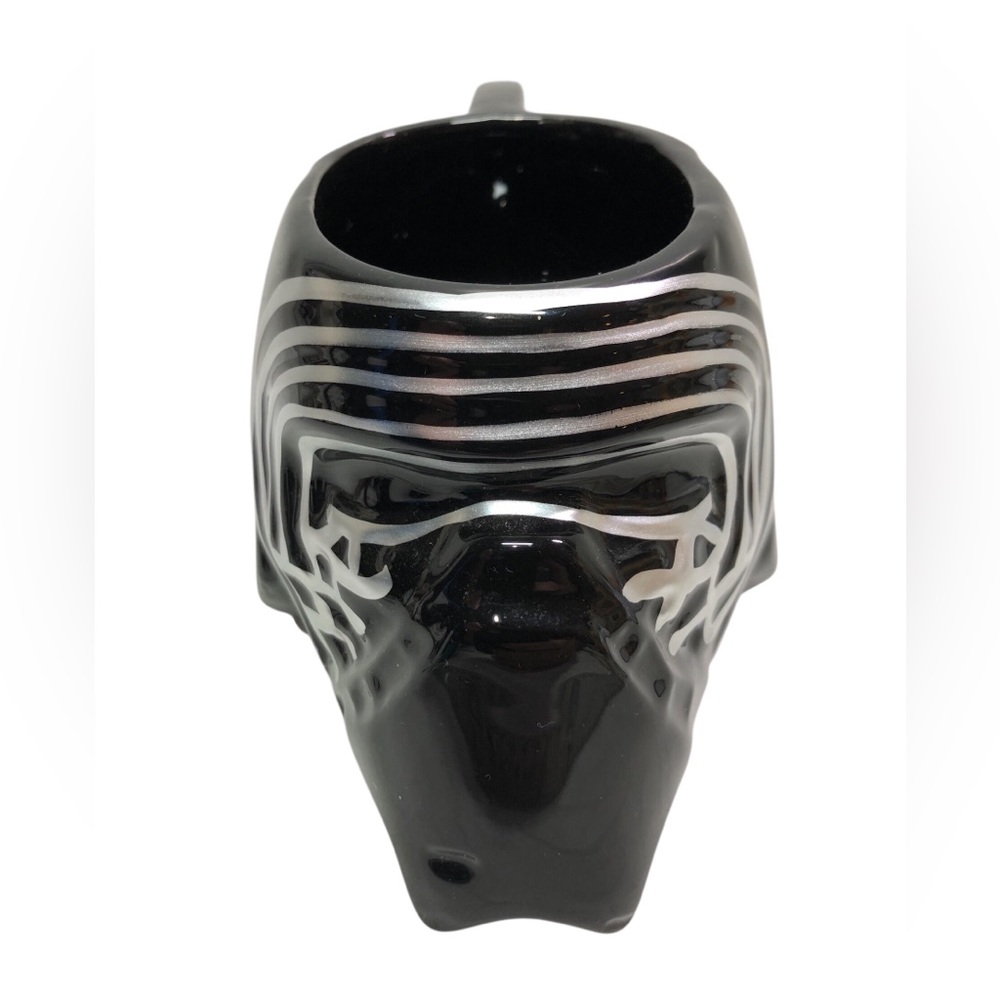 Star Wars Kylo Ren Sculpted Helmet Black Coffee Mug by Zak Designs